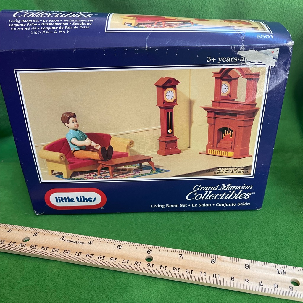 Little Tikes Grand Mansion Collectibles Living Room Set